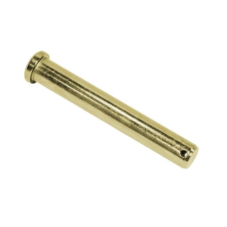 Heritage Industrial Clevis Pin, 5/8"x4-1/2", Low CSZ, Yellow CLPY-0625-4500